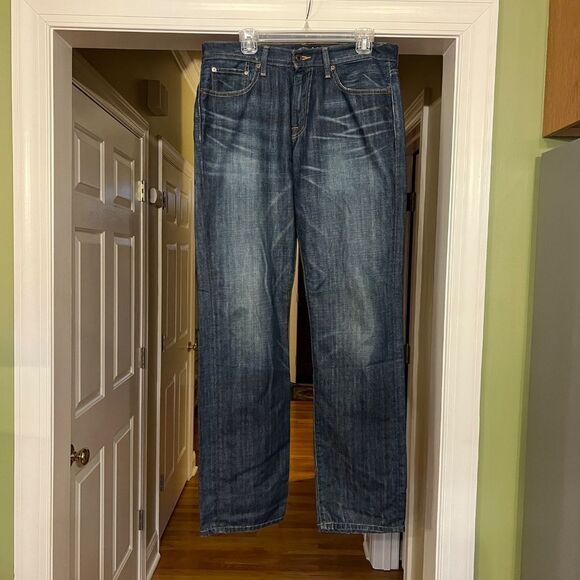NWOT Men's Lucky Brand 221 Original Straight Jeans Size 34 x 34 - Picture 3 of 4